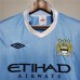 Manchester City 11/12 Home Blue Soccer Jersey